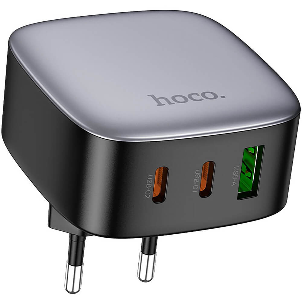 Зарядное устройство Hoco CS33A Type-C Lightning 1USB2USB-C 30A PD 30W чёрный 17529 2290₽