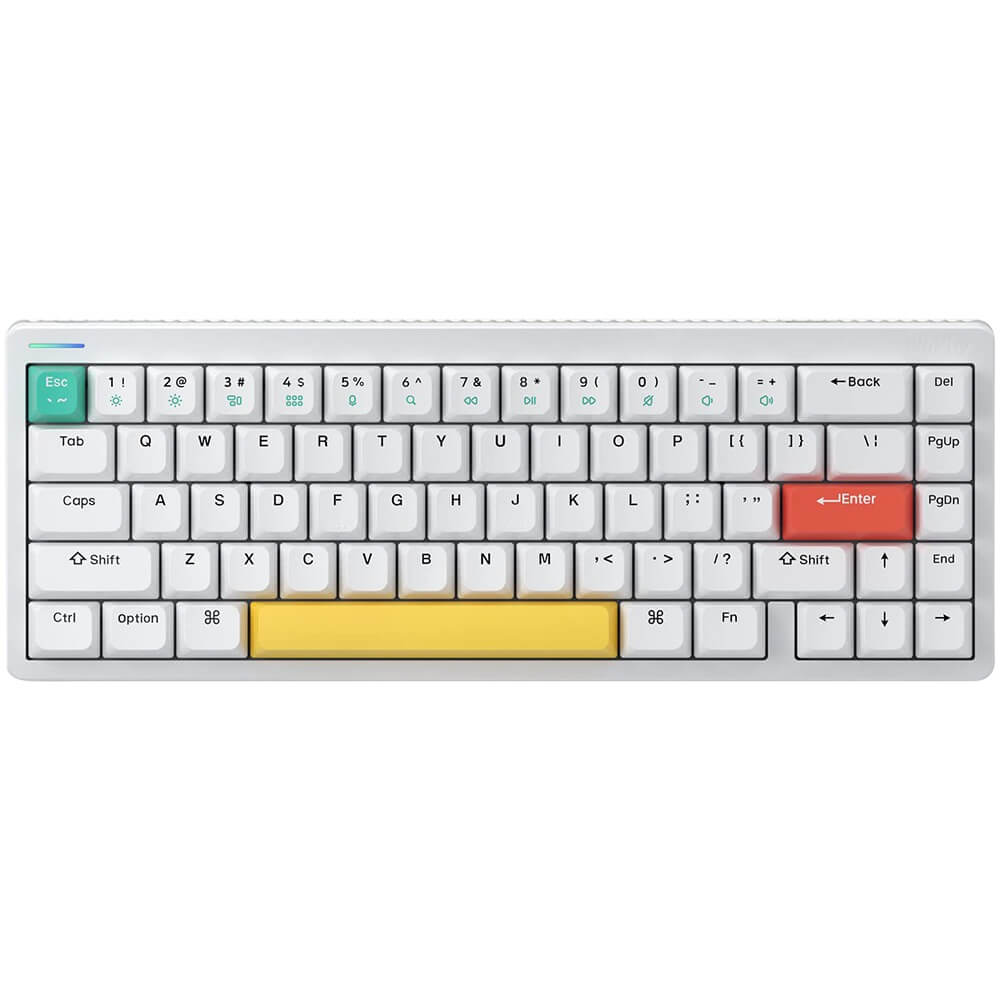 Клавиатура Nuphy Halo65 Red Switch (Halo65-RU-W-1), цвет белый