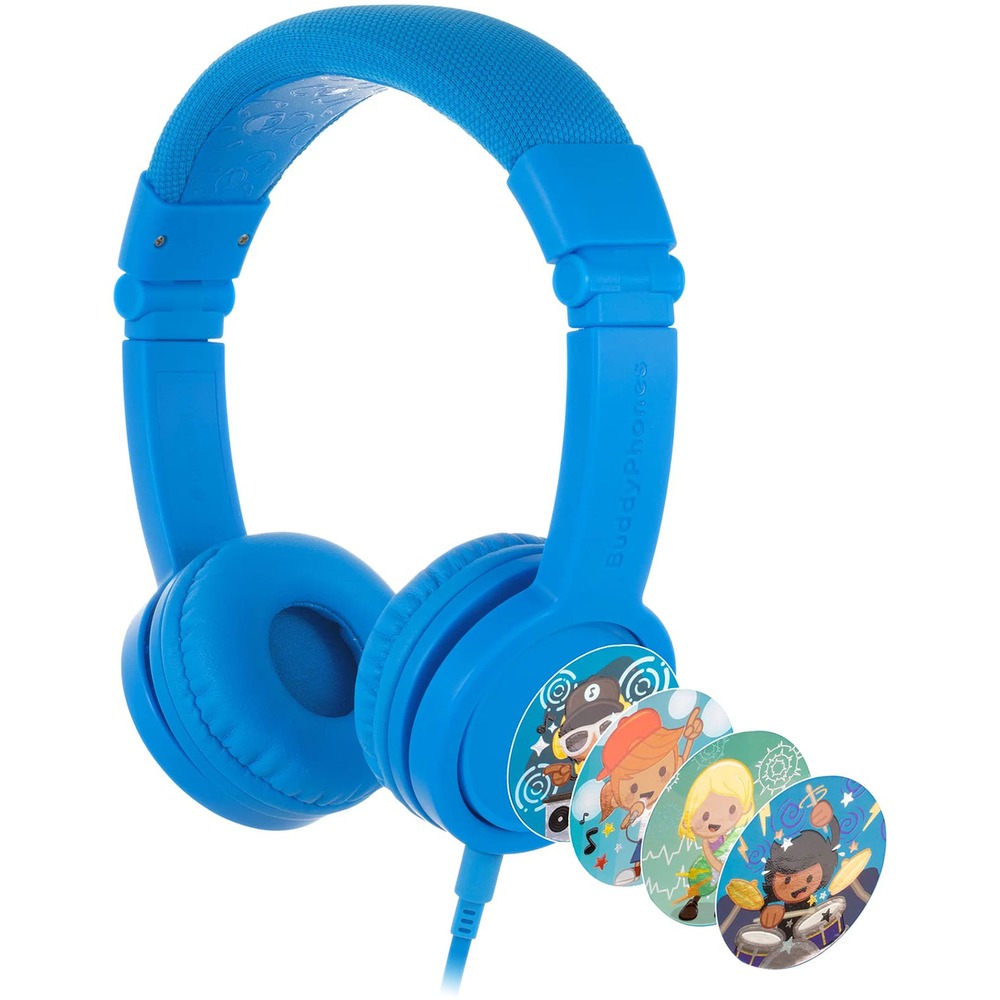 Наушники Onanoff Buddyphones Explore+, голубой