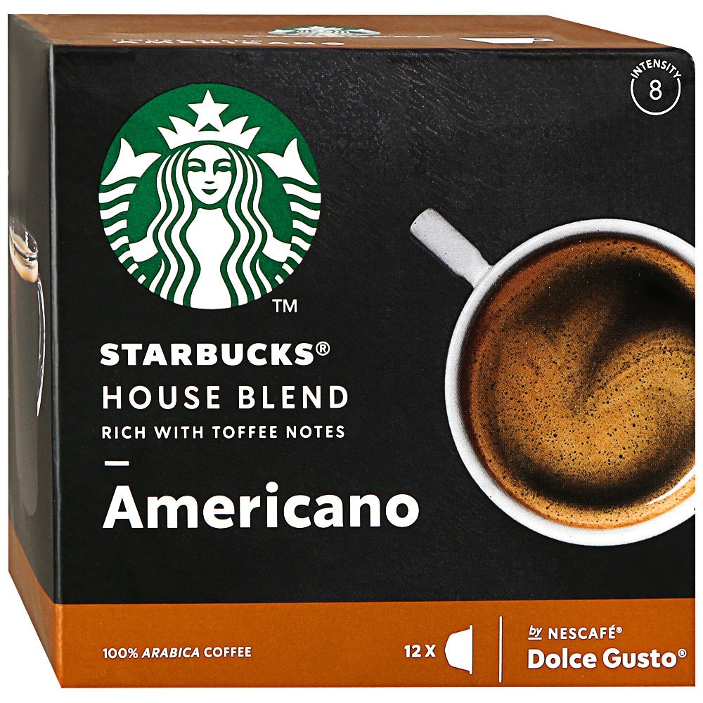 Капсулы для кофемашин Starbucks House Blend Americano - фото 1