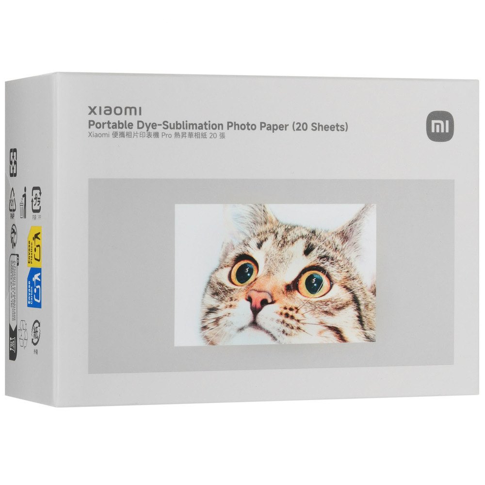 Фотобумага Xiaomi Portable Dye-Sublimation (BHR082NGL)