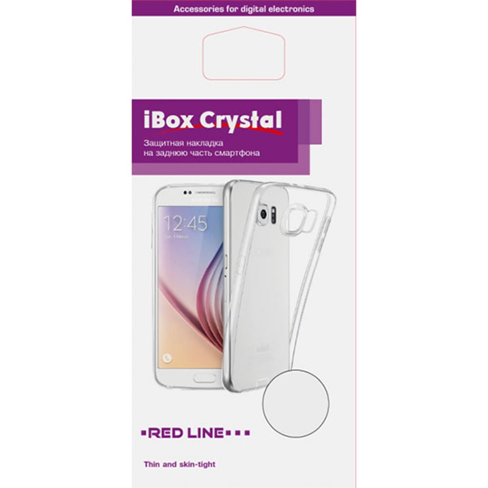 Чехол для смартфона Red Line iBox Crystal для Samsung Galaxy A02s, прозрачный - фото 1