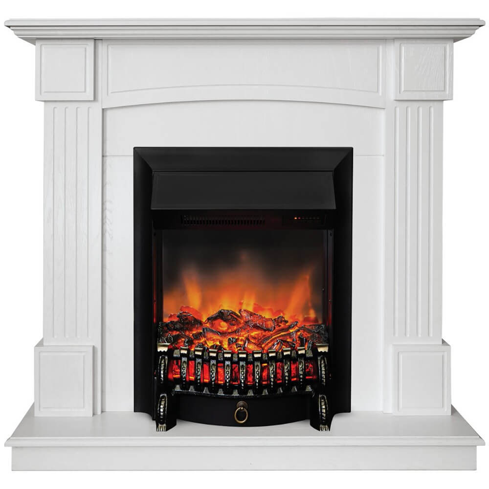 Камин RealFlame Andrea STD/EUG WT+Fobos-S LUX BL