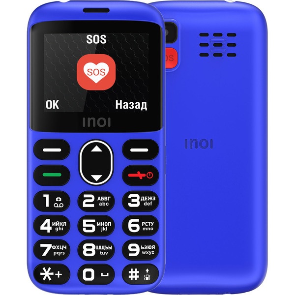 Мобильный телефон Inoi 118B синий