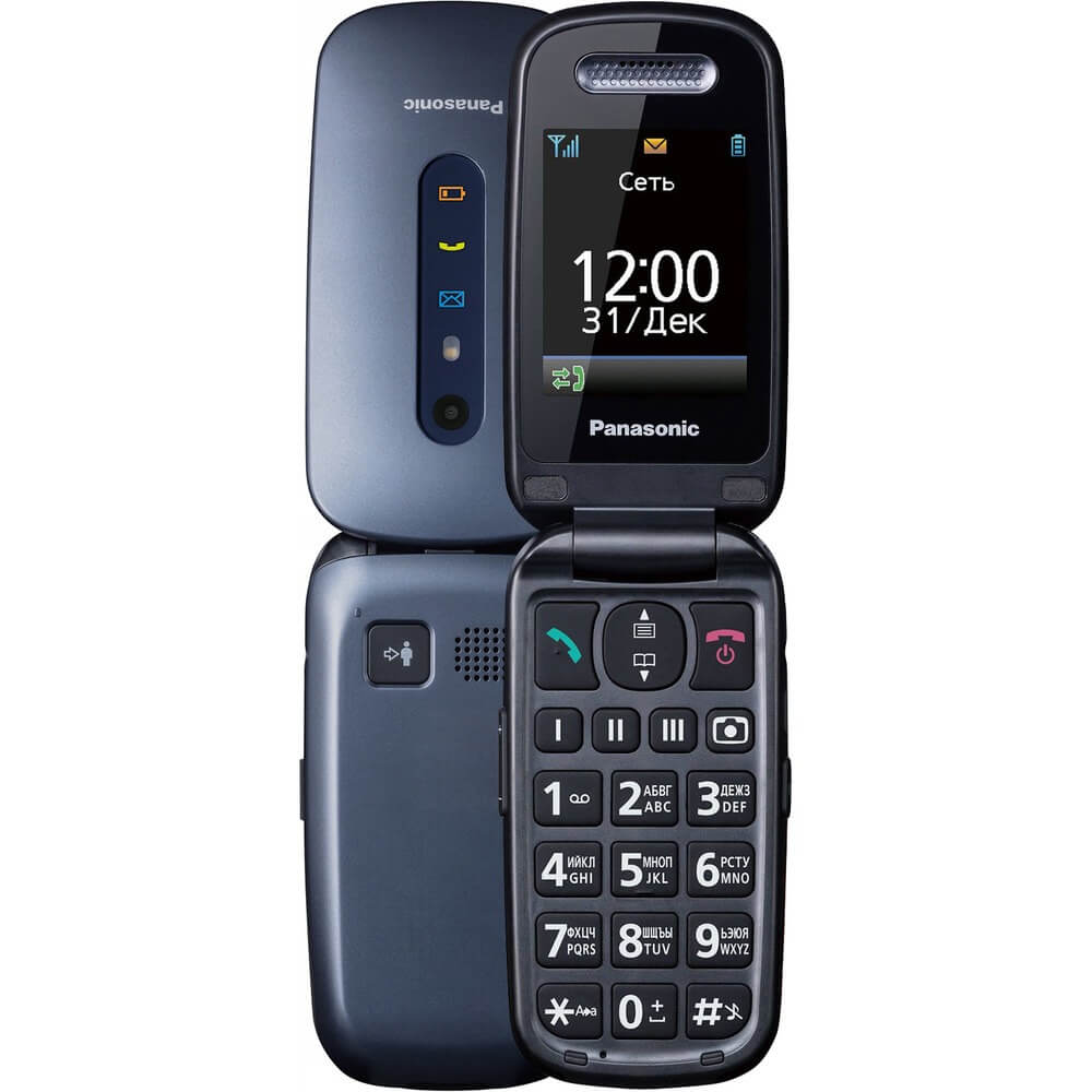 Мобильный телефон Panasonic KX-TU456RUC синий