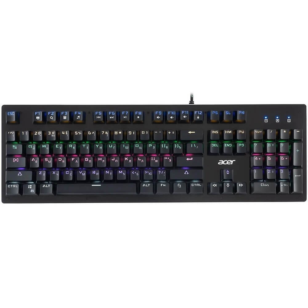 Клавиатура Acer OKW127 (ZL.KBDEE.00H), цвет чёрный