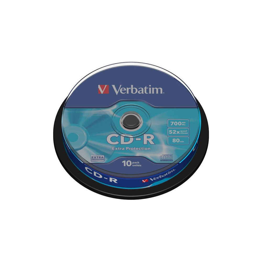 Диск Verbatim CD-R 700MB 52x, Сake (43437)