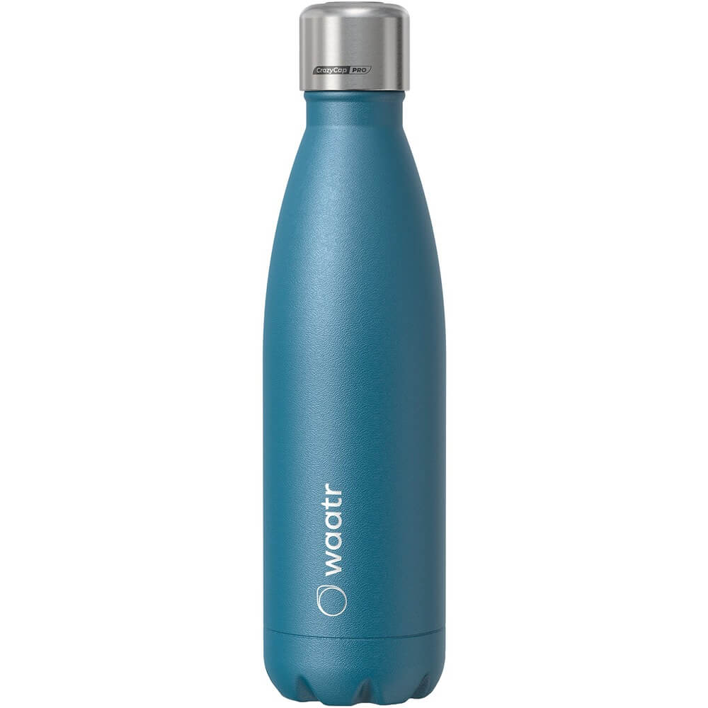 Умная бутылка для воды Waatr CrazyCap Pro CC-PRO-CB-17, цвет синий