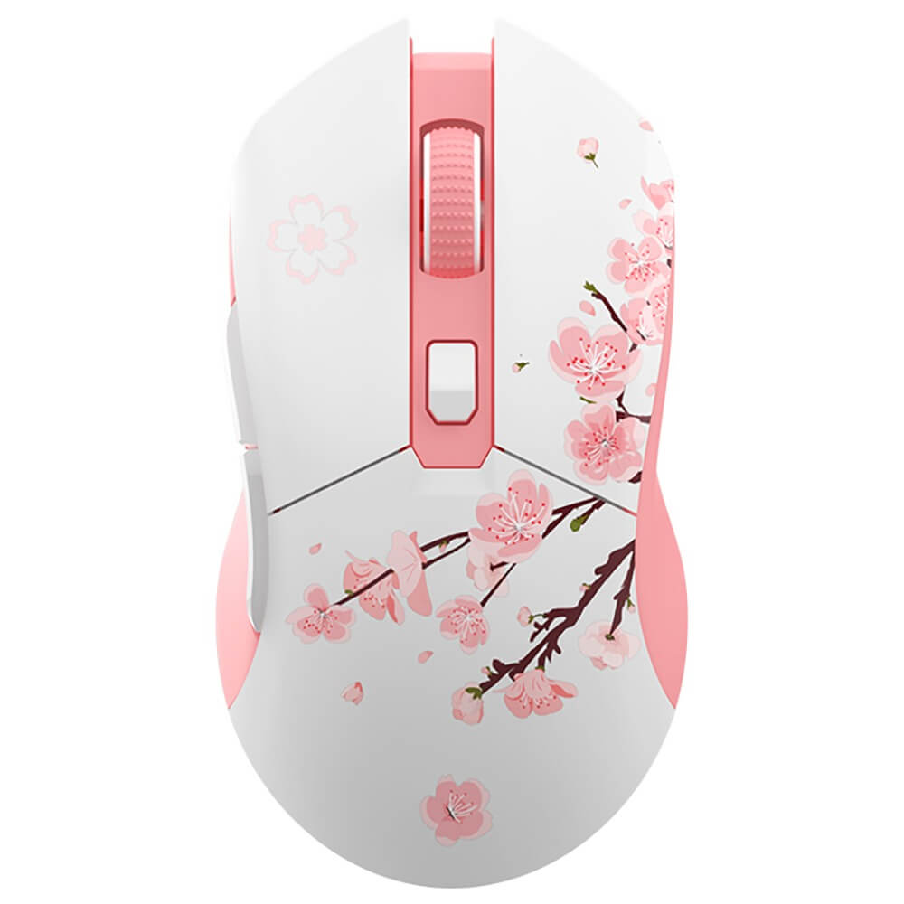Компьютерная мышь Dareu EM901X розовая сакура, цвет розовый