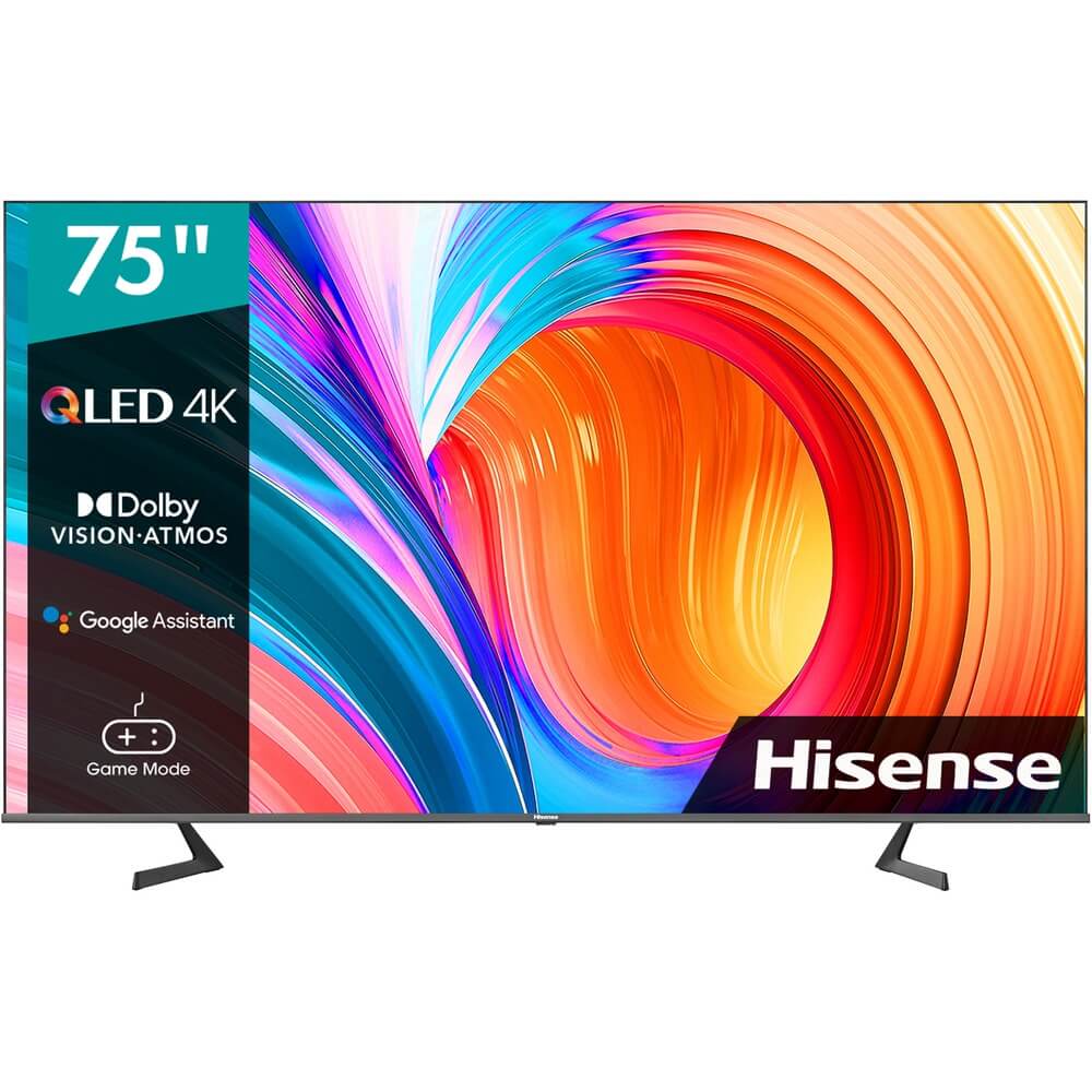 Телевизор Hisense QLED 75A7GQ, цвет серый - фото 1