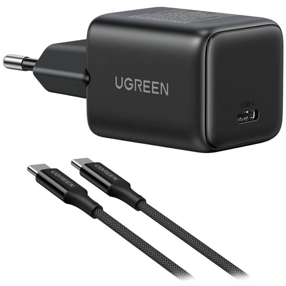 Зарядное устройство Ugreen X513 30W USB-C GaN Fast Charger 1 м. чёрный (65012)