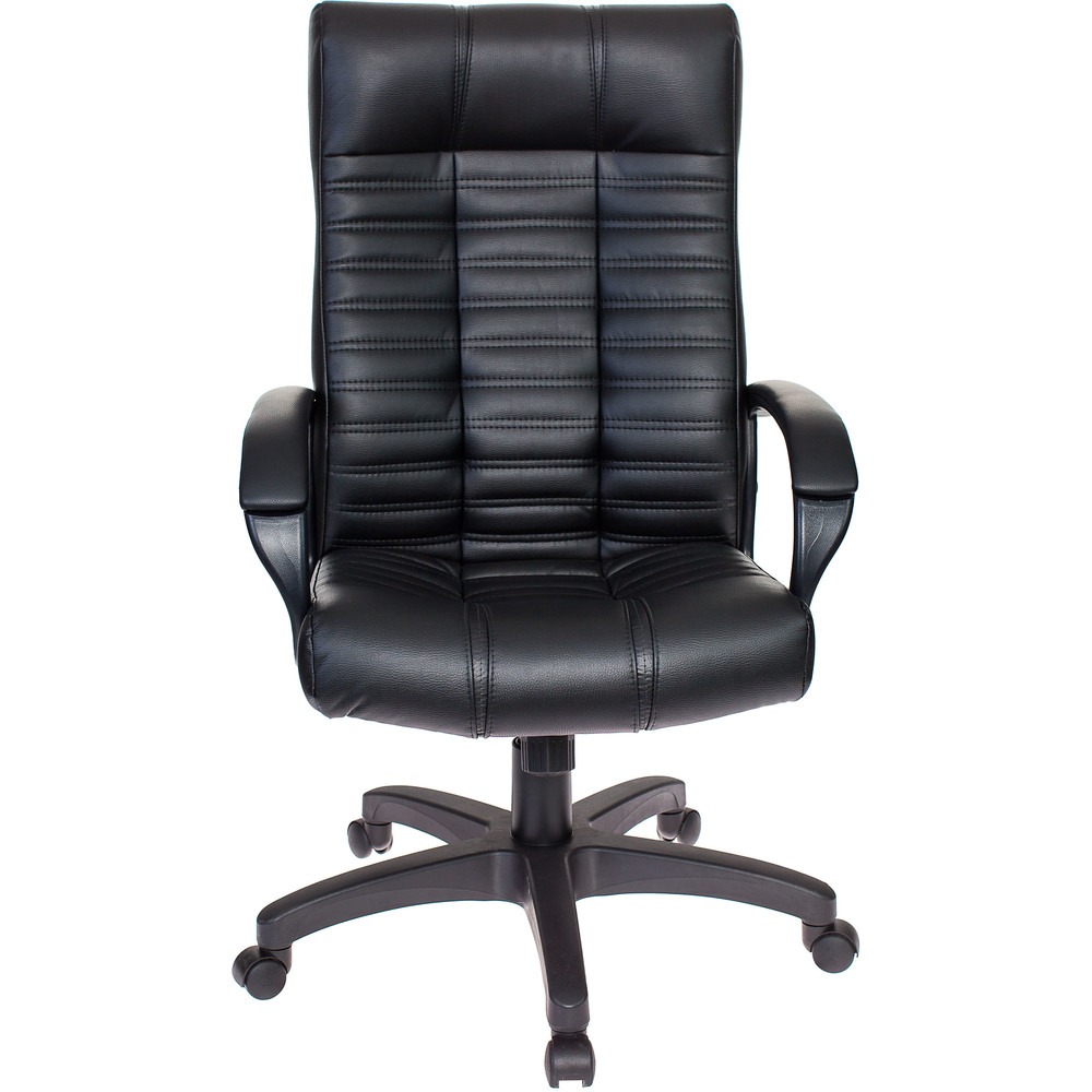 кресло для руководителя бюрократ т 898 черный ткань пластик