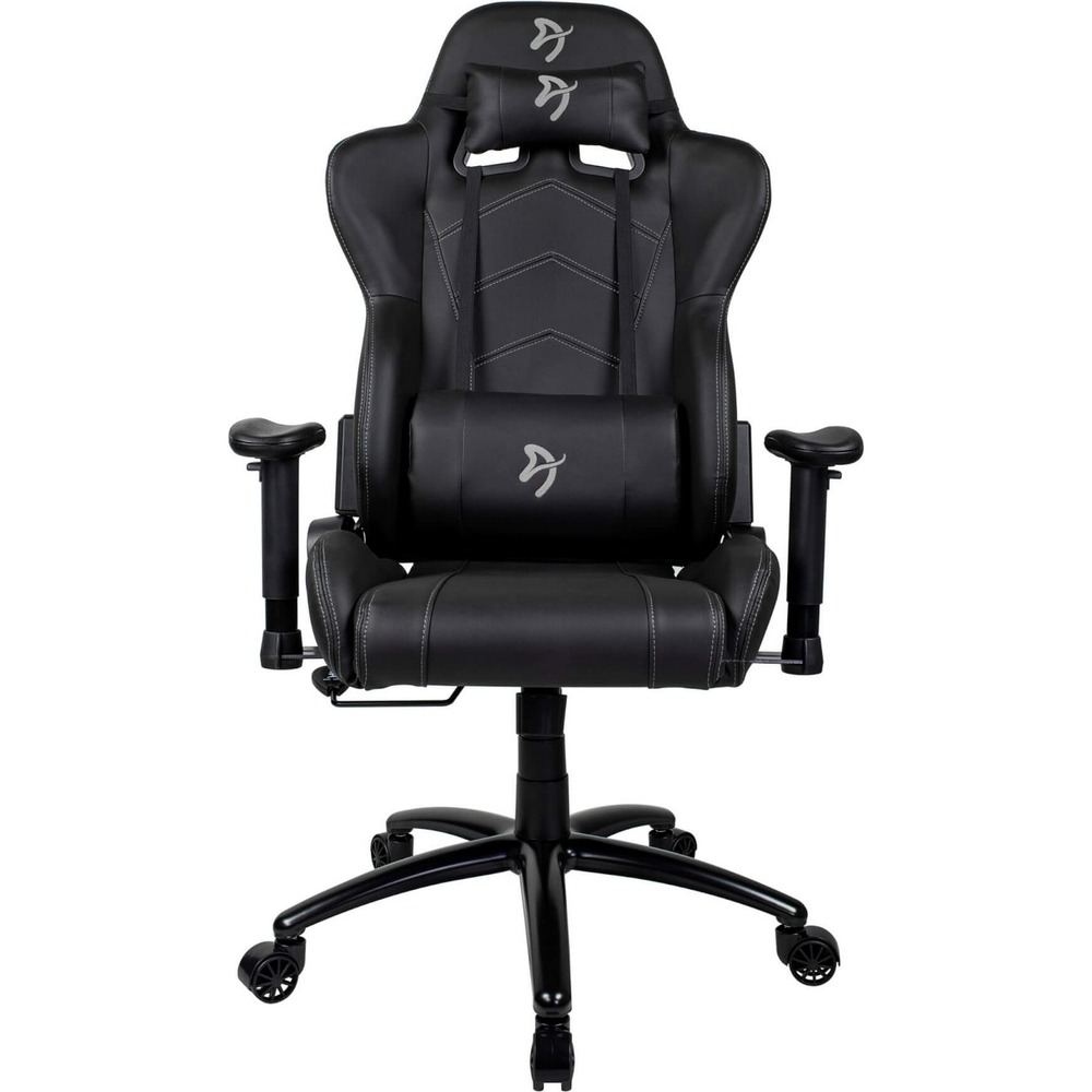 Компьютерное кресло Arozzi Inizio Black PU Grey logo от Технопарк