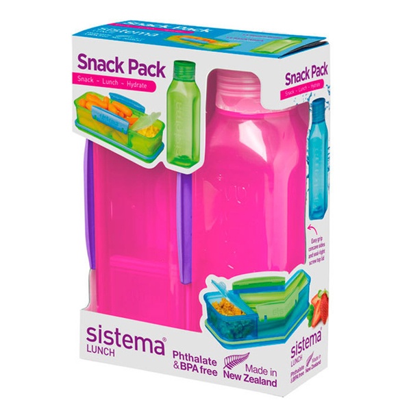 Контейнер для еды Sistema Snack 1596R - фото 1