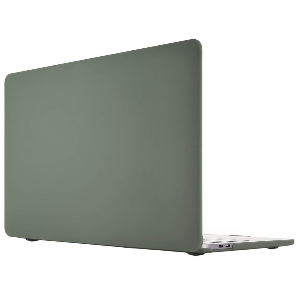 Защитный чехол VLP Plastic Case для MacBook Pro 13" 2020, тёмно-зелёный - фото 1