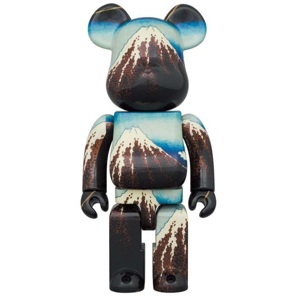 Фигура Bearbrick Medicom Toy Katsushika Hokusai Sanka Hakuu 1000%