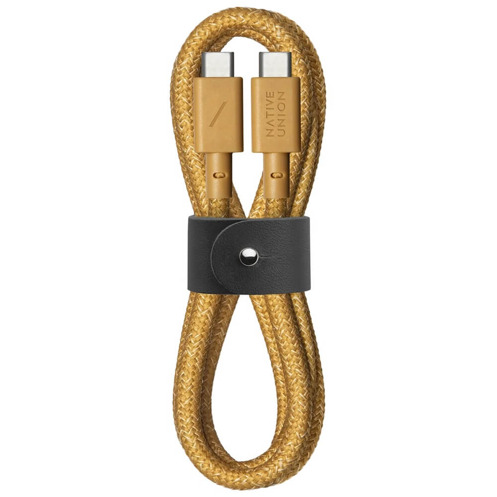 Кабель Native Union BELT-C-KFT-2-NP Belt Cable USB-C 1.2 м. крафтовый