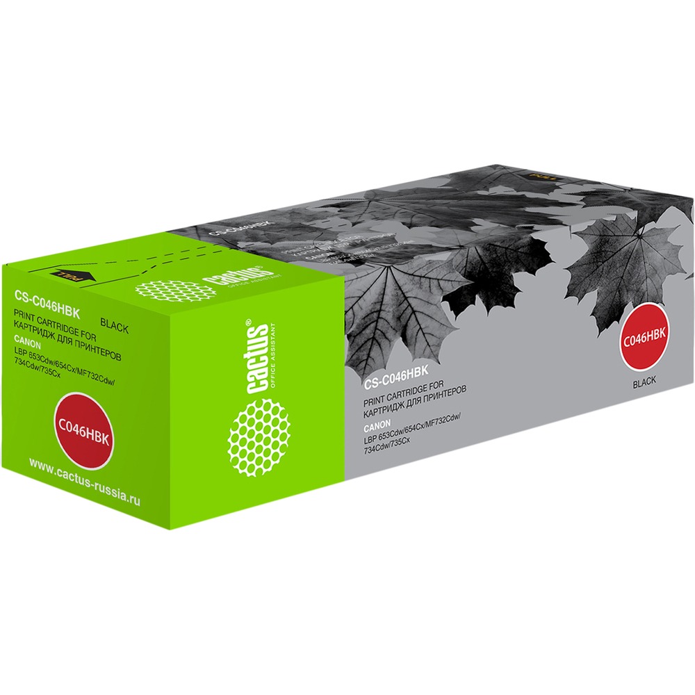 Картридж Cactus CS-C046HBK 046 черный