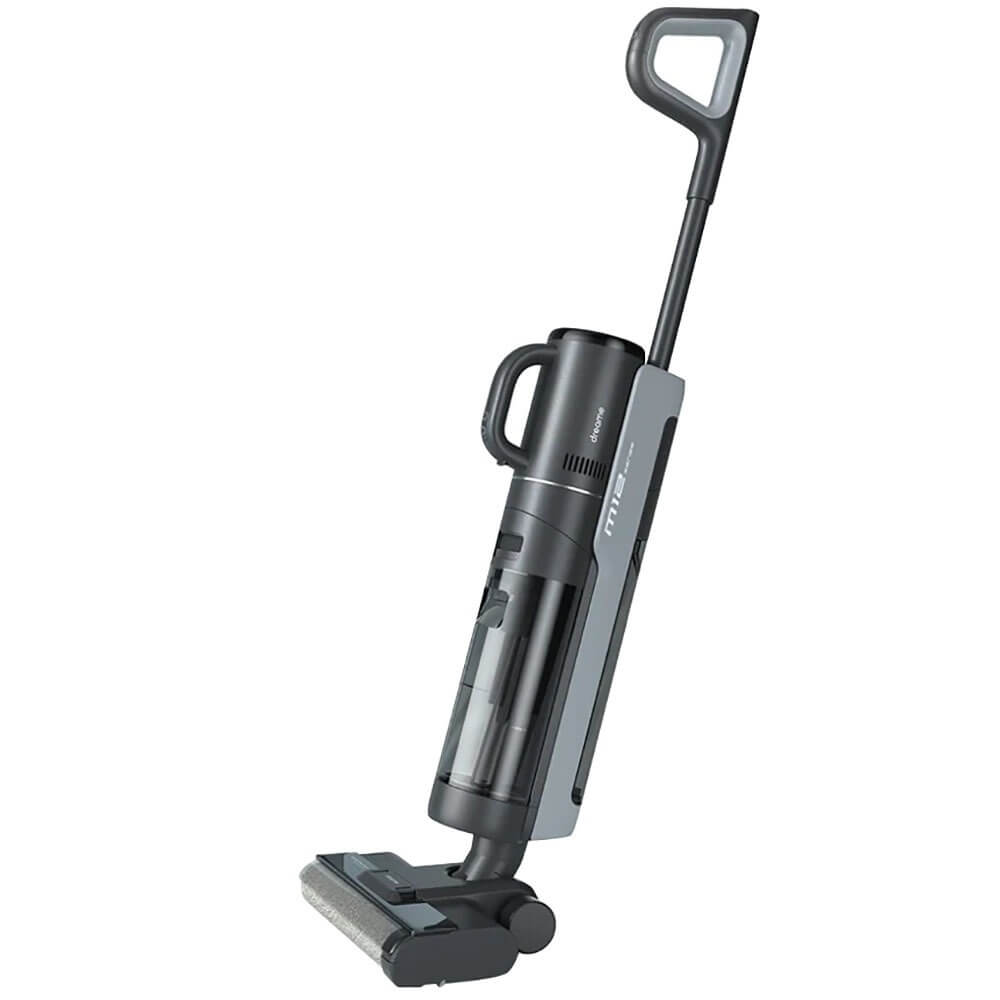 Вертикальный пылесос Dreame Wet and Dry Vacuum M12, цвет серый - фото 1