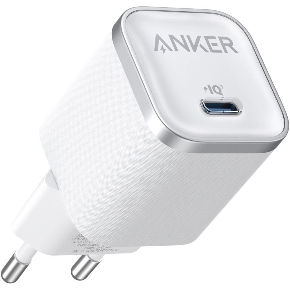 Зарядное устройство Anker Nano Charger 45W A2692L21 белый 2990₽