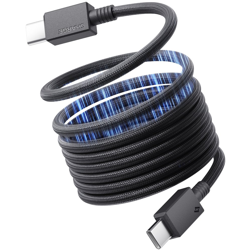 Кабель Sharge MagLoop USB Type-C 1.5 м чёрный