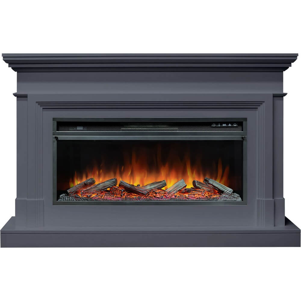 Камин Royal Flame Coventry (Серый графит) + Vision 42 LOG LED