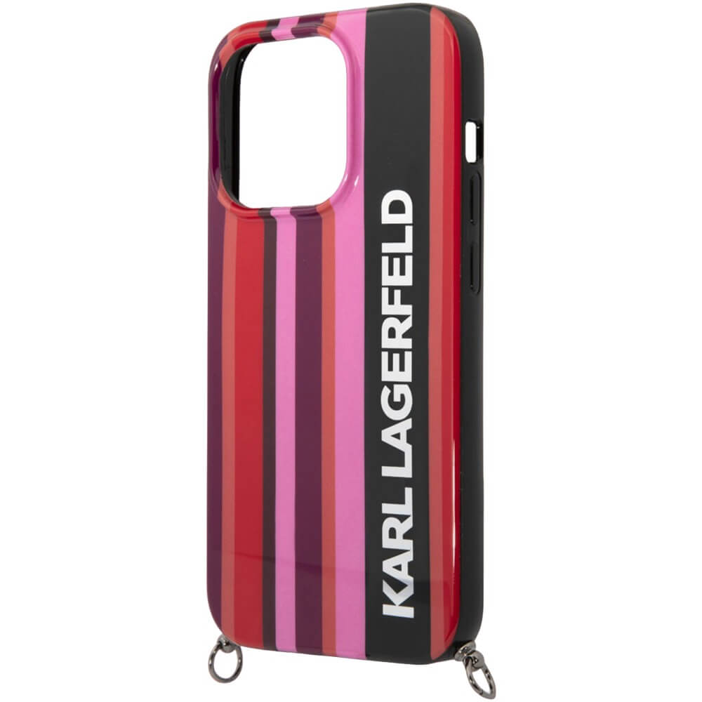 Чехол Karl Lagerfeld для iPhone 14 Pro, розовый