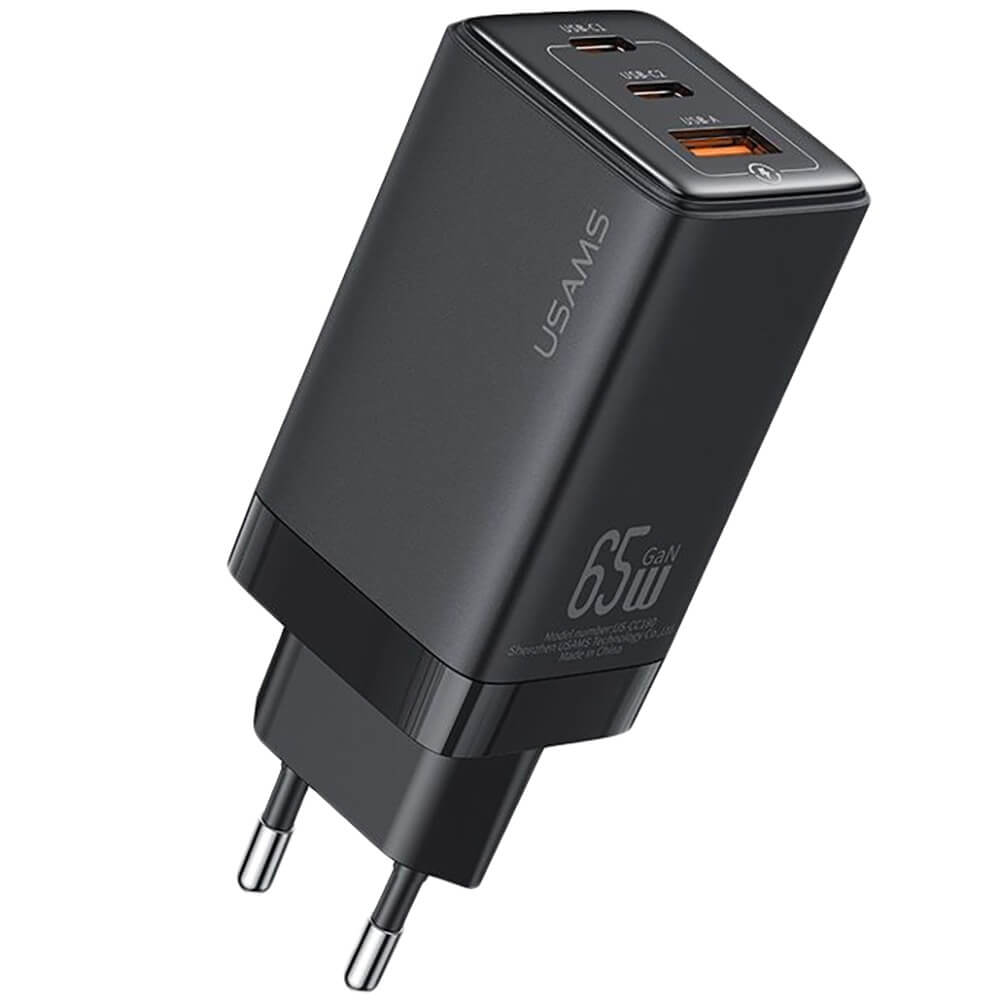 Зарядное устройство Usams US-CC180 CC180TC01 чёрный 4490₽