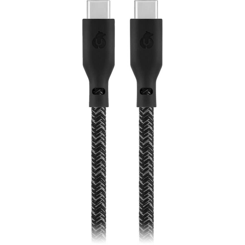 Кабель uBear Trend Cable USB-C/USB-C 2.4 м чёрный