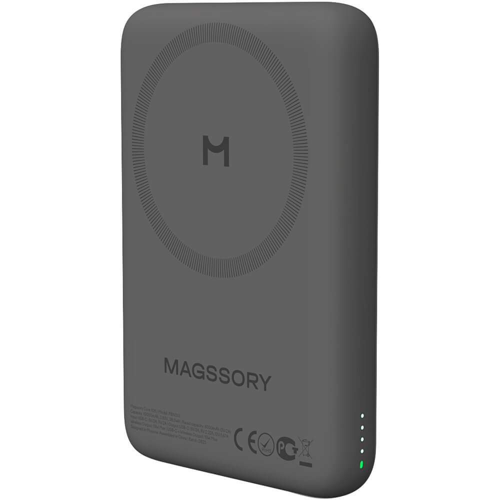 Внешний аккумулятор Magssory Core 10K 10000 мАч с MagSafe (PBN013m)