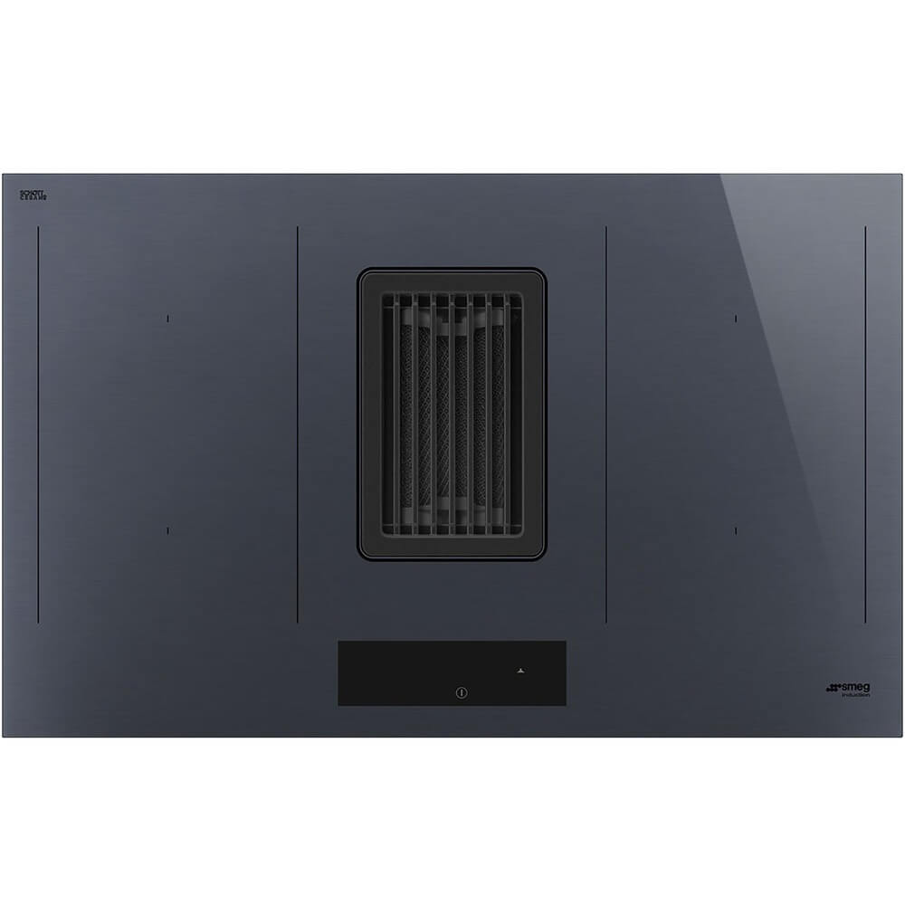 Варочная поверхность с вытяжкой Smeg HOBD182DG Linea