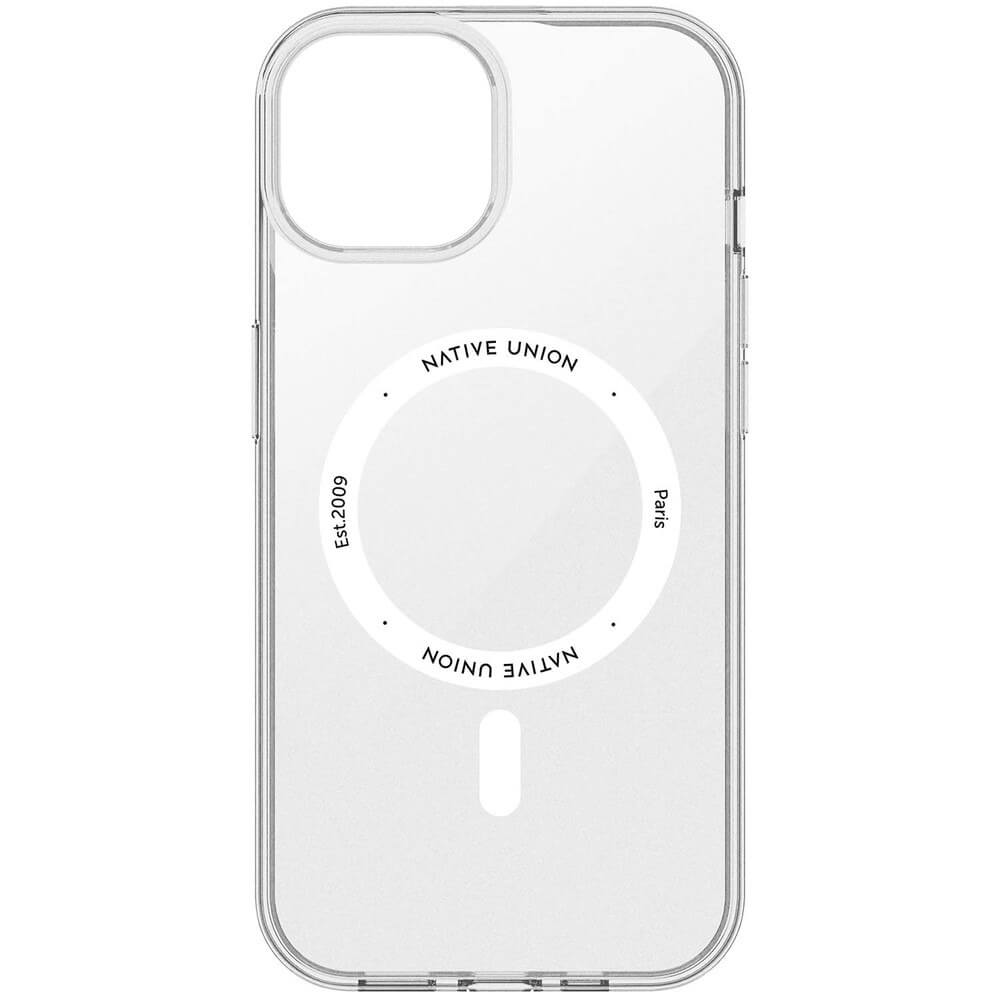 Чехол Native Union Clear Case для iPhone 15 прозрачный