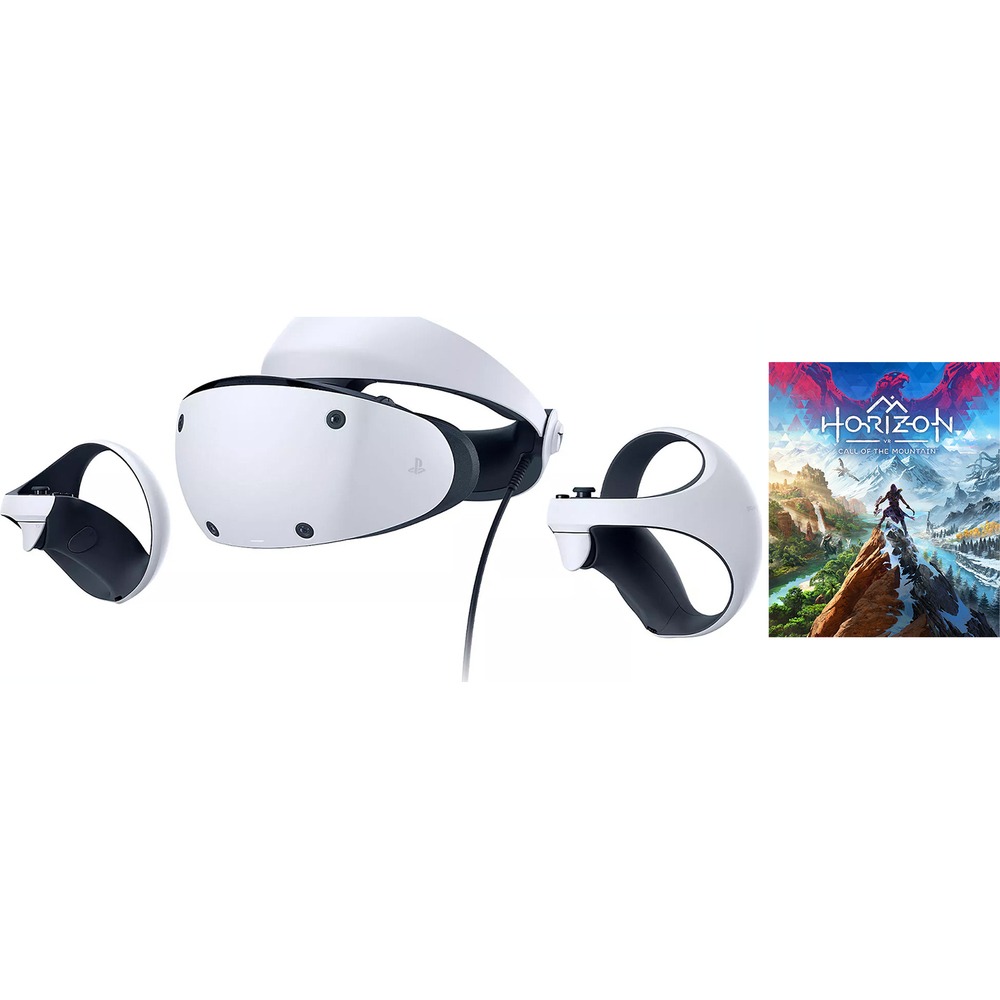 Очки виртуальной реальности Sony Playstation VR2 + Horizon Call of the Mountain Bundle (CFI-ZVR1 JX)