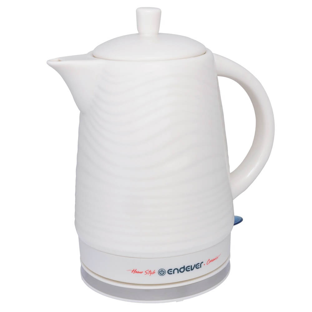 Чайник Endever KR-460C, цвет белый - фото 1