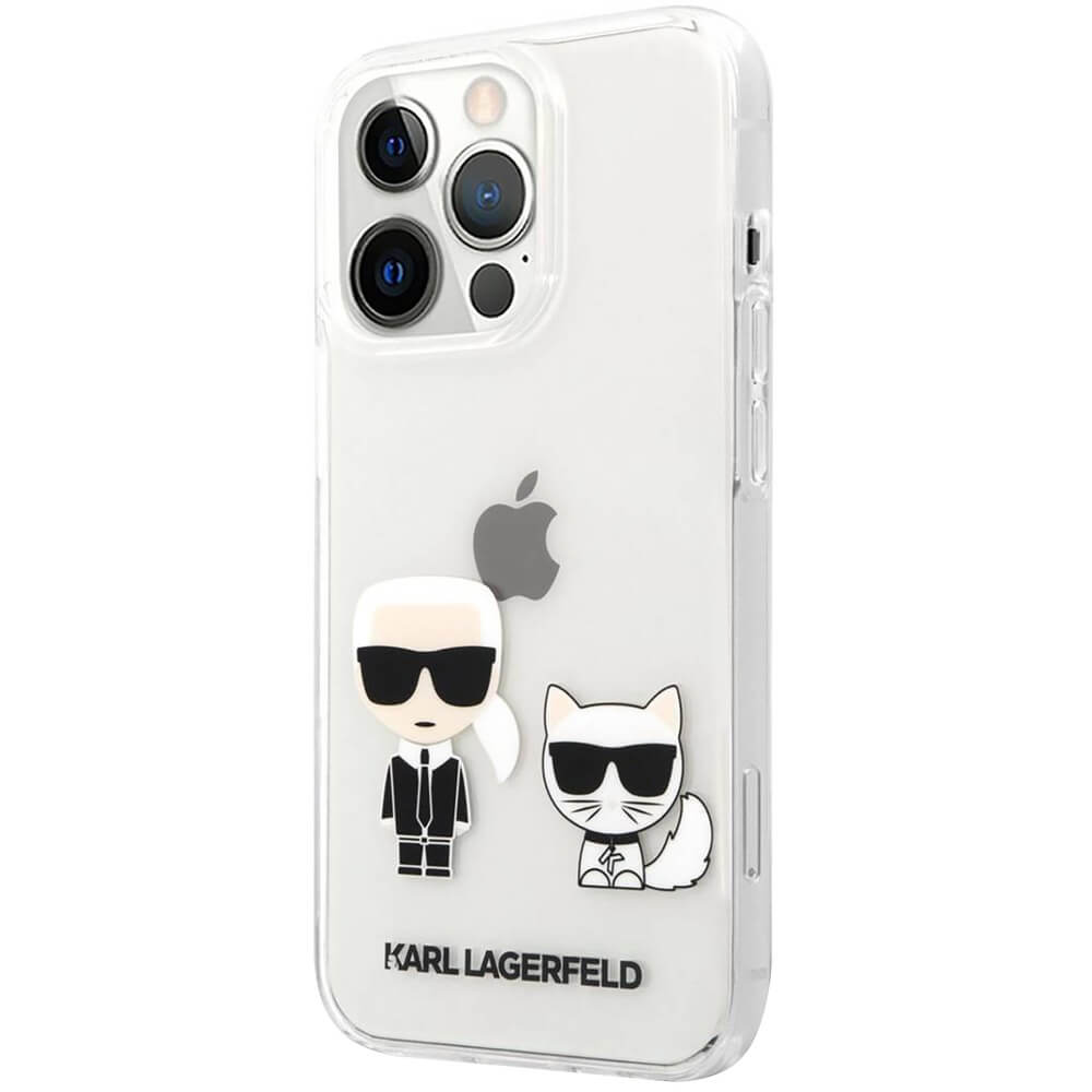 Чехол Karl Lagerfeld для iPhone 13 Pro, прозрачный