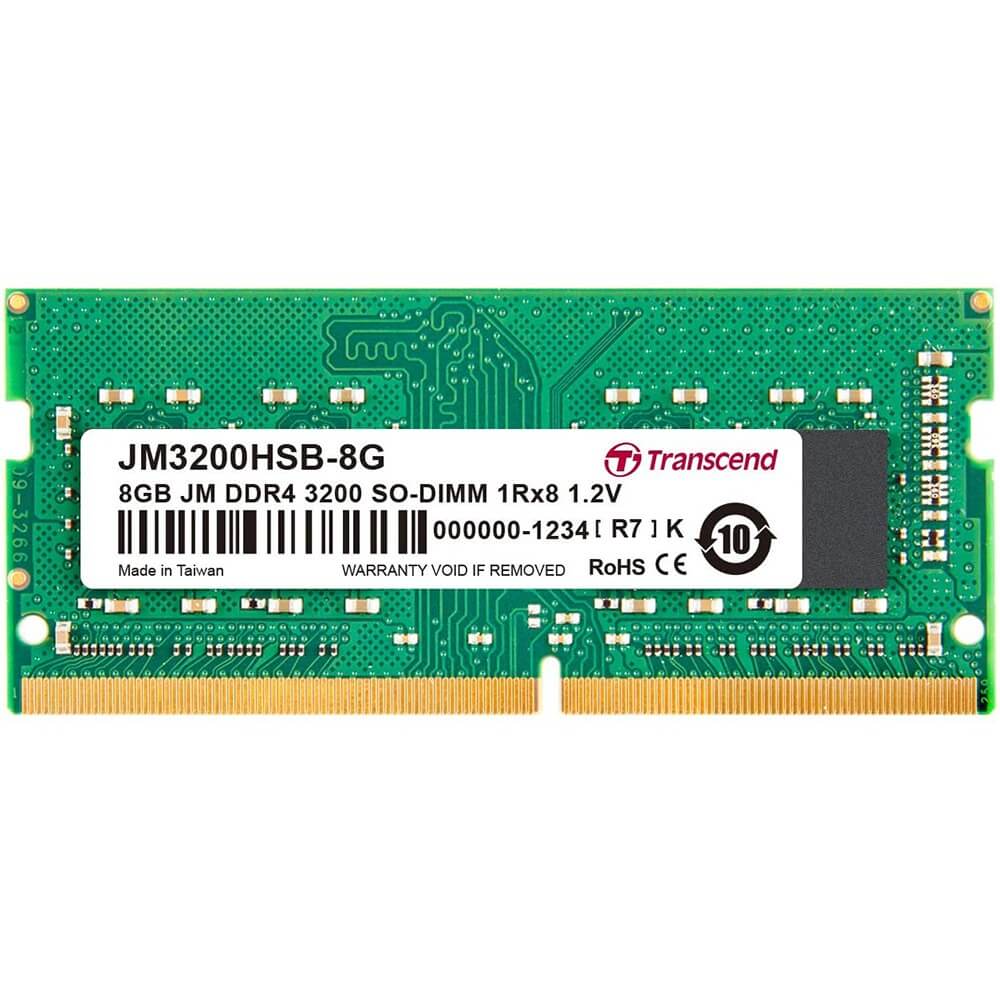 Оперативная память Transcend 8GB DDR4 CL22 (JM3200HSB-8G)