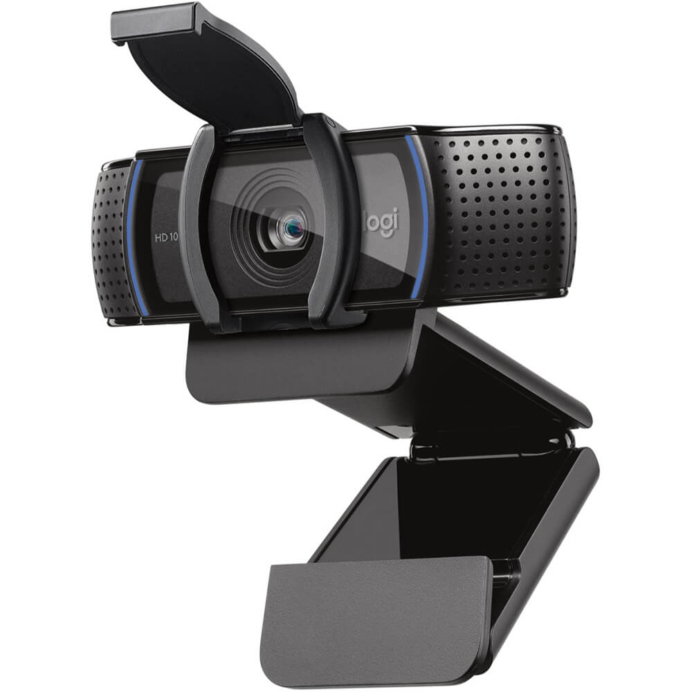 Веб-камера Logitech C920S Black (960-001252)