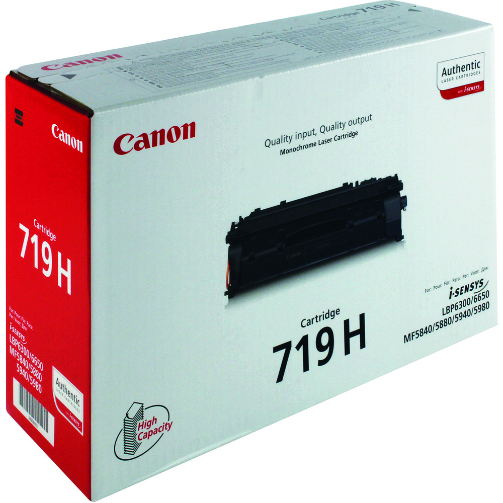 Картридж Canon 719H 3480B002012 черный 15490₽