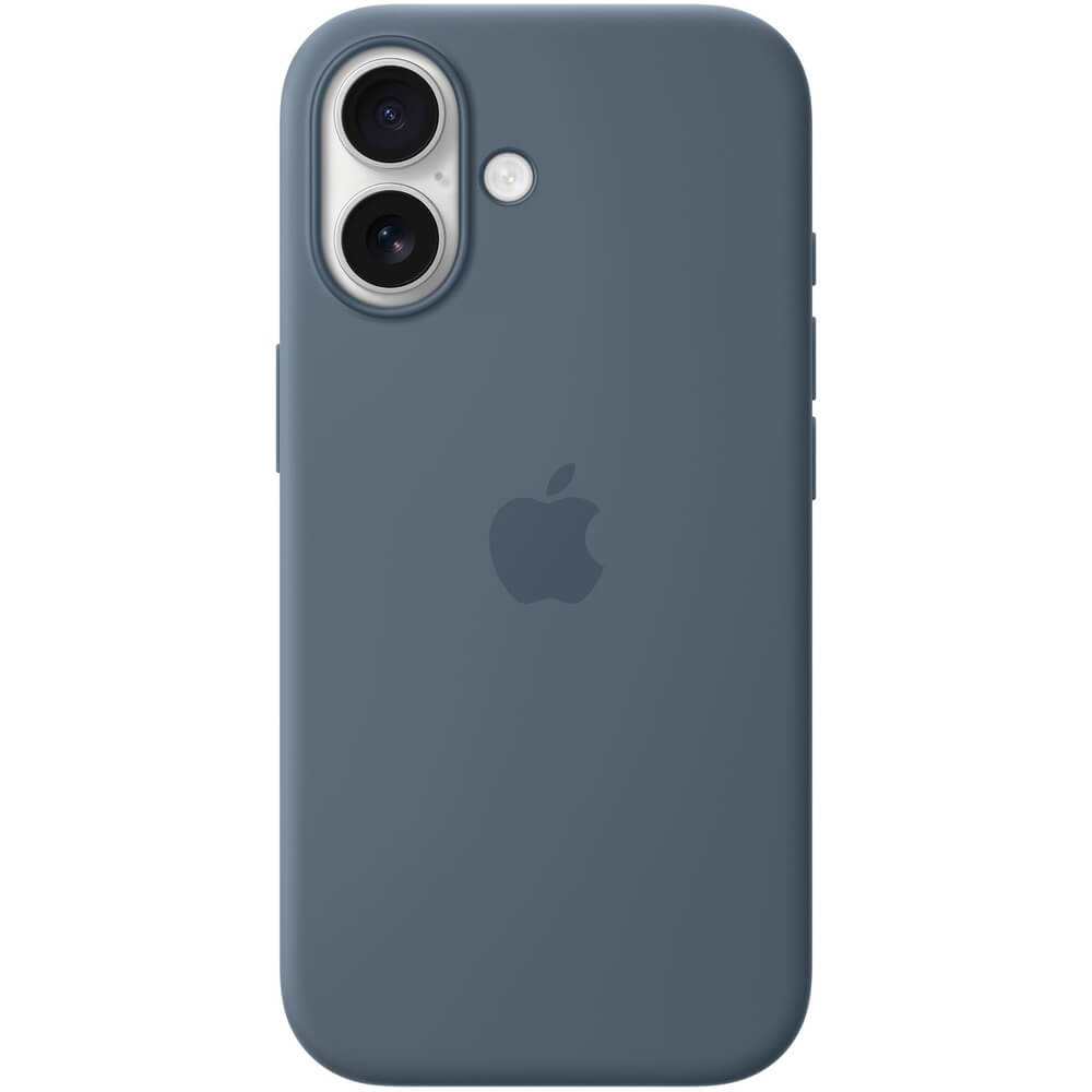 Чехол Apple для iPhone 17 Silicone Case MagSafe синий