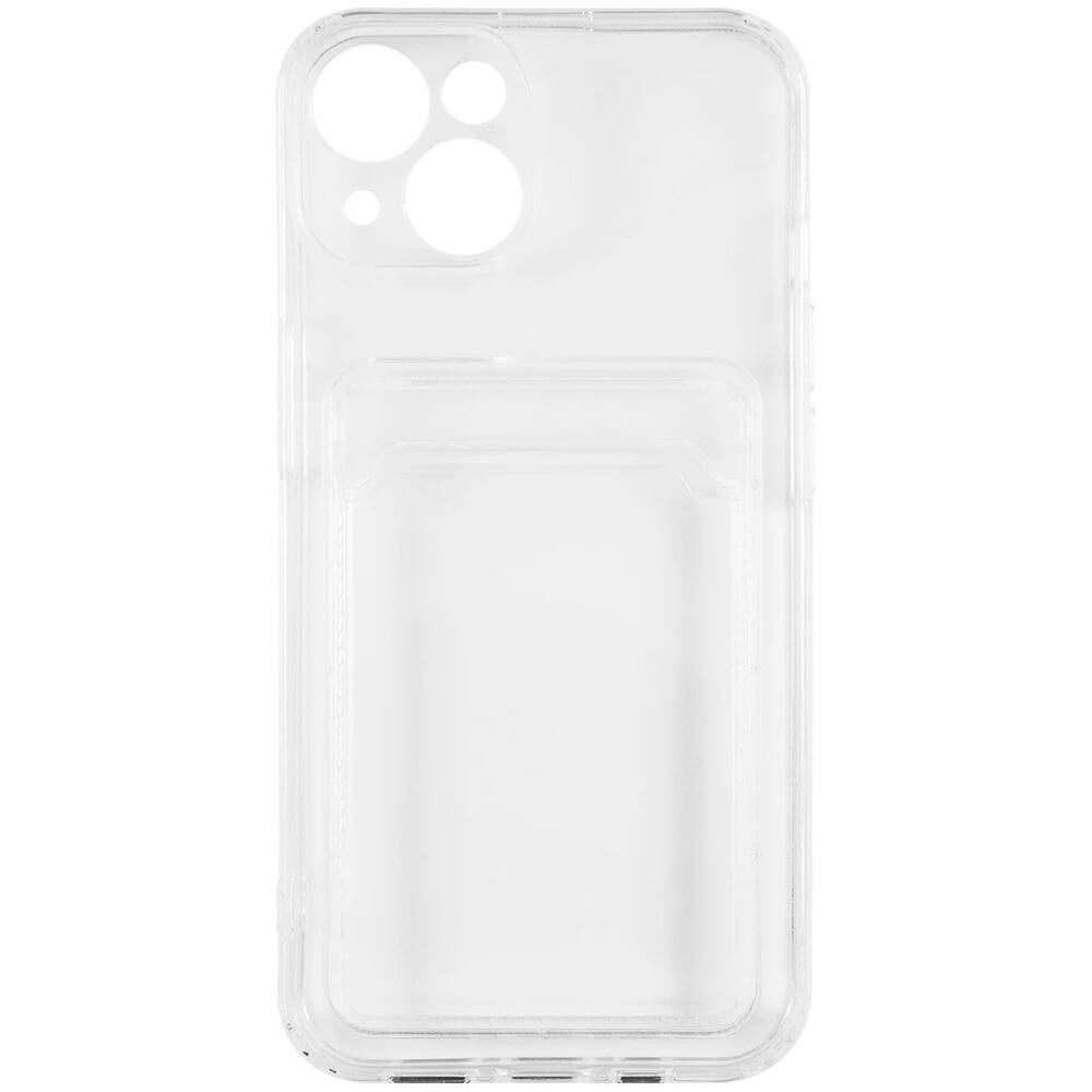 Чехол Red Line iBox Crystal для Apple iPhone 14 Plus с кардхолдером, прозрачный