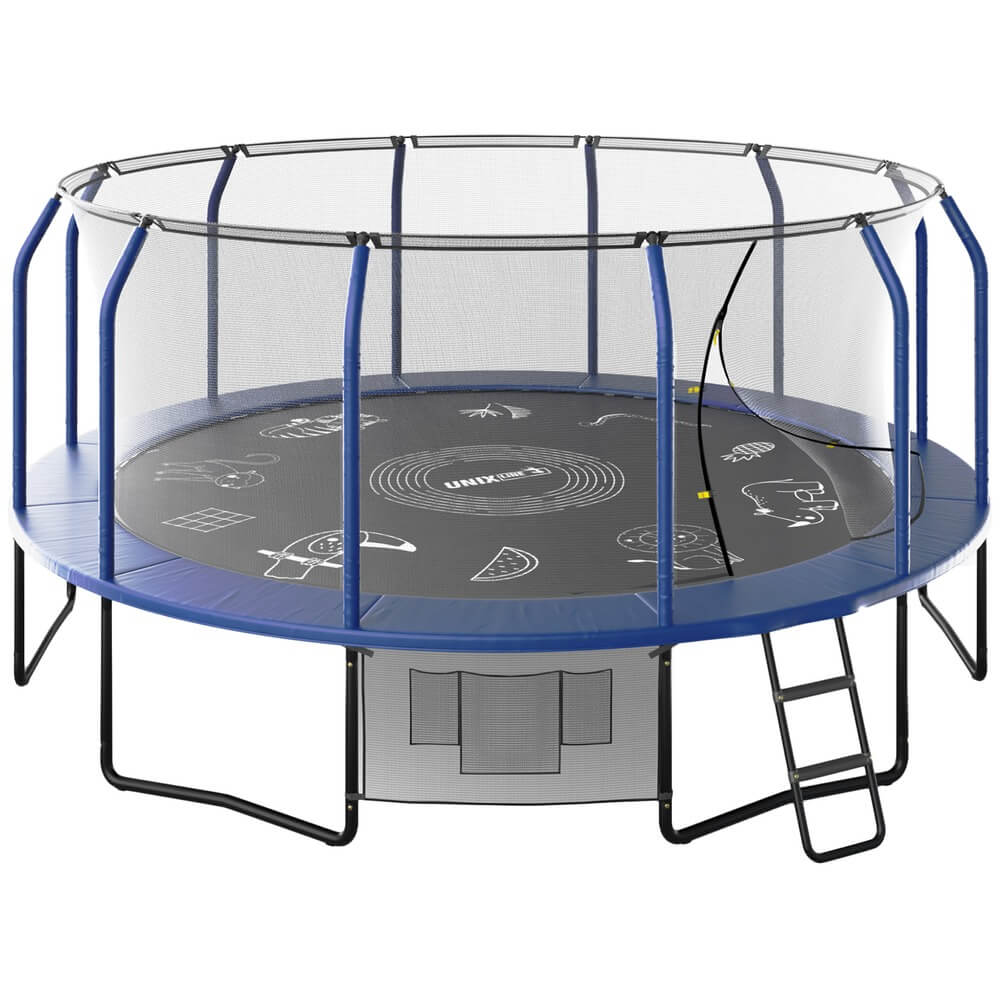 Батут UNIX Line Supreme Game 16 ft Blue (TRUSUG16BL)