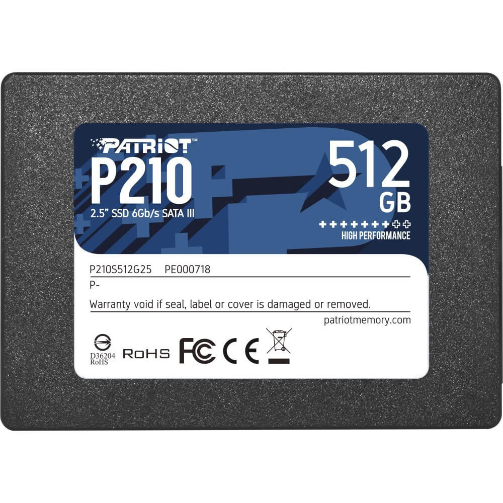Жесткий диск Patriot 512GB P210S512G25