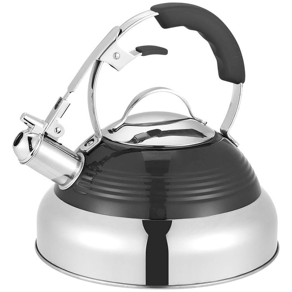Чайник для плиты Maunfeld MRK-119BK, цвет чёрный - фото 1