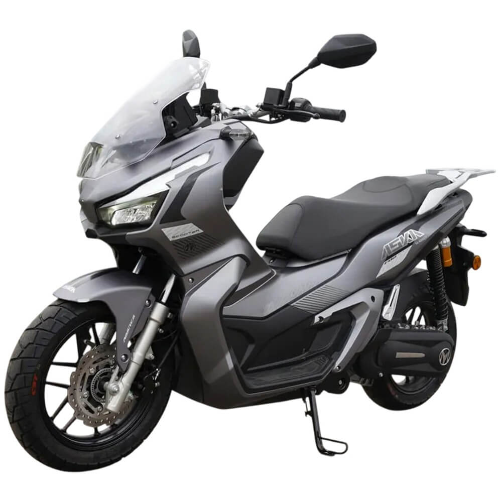 Электромотоцикл EcoMoto ASKA F02 серый 560000₽