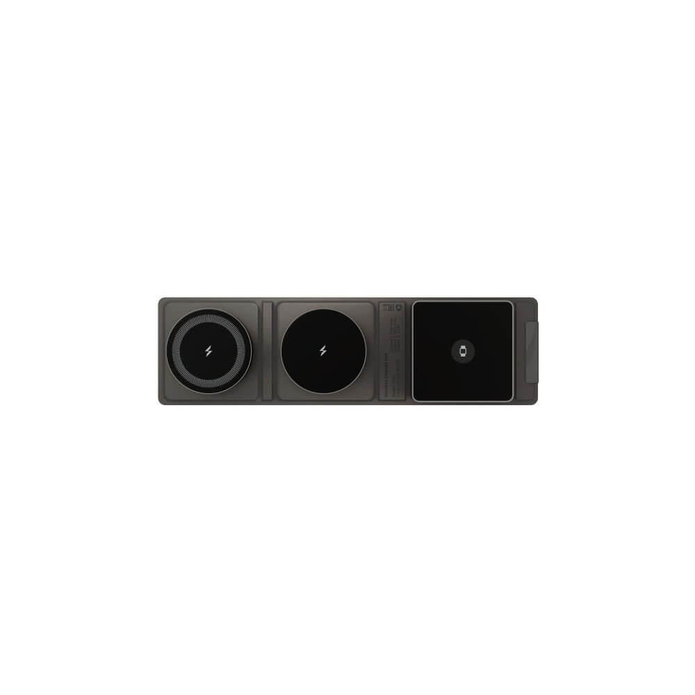 Беспроводное зарядное устройство VLP M-Charger для Apple Magsafe 3in1, чёрный (1091005)
