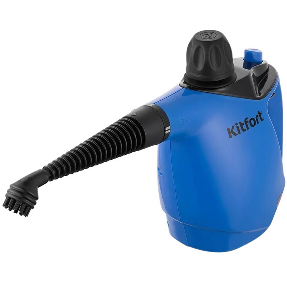 Пароочиститель Kitfort КТ-9140-3, цвет синий - фото 1
