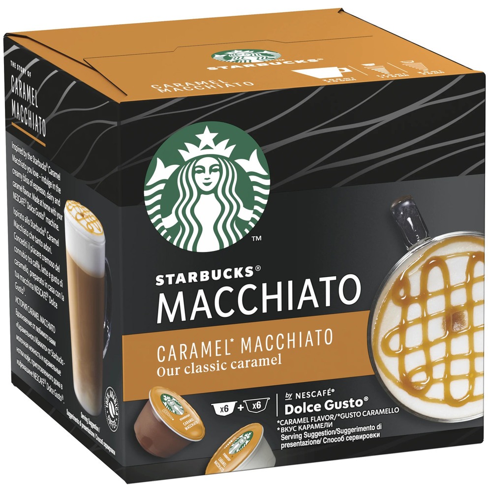Капсулы для кофемашин Starbucks Caramel Macchiato