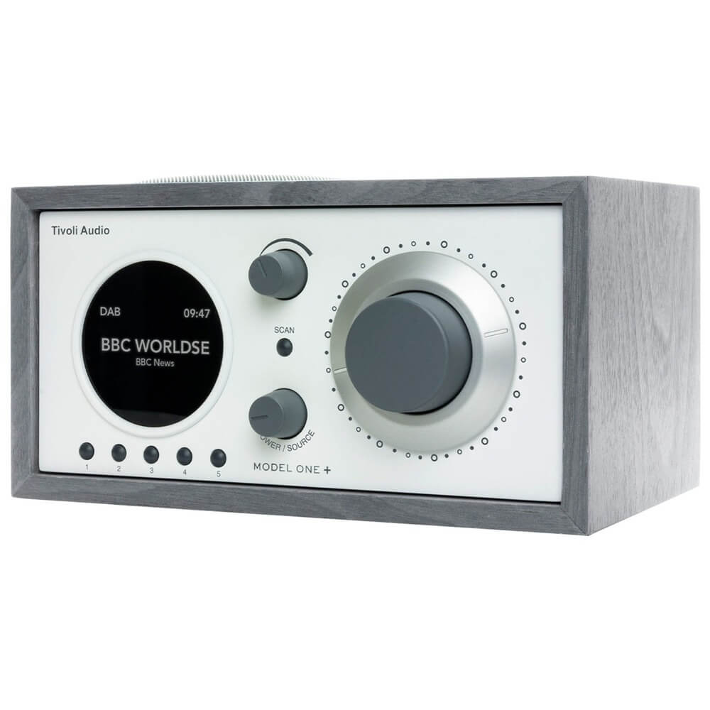 Радиоприемник Tivoli Audio Model One+ серый/белый от Технопарк