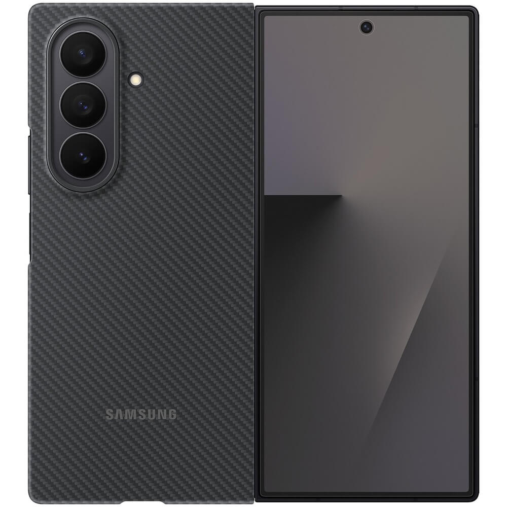 Чехол Samsung Carbon Shield Case для Galaxy Z Fold 7 чёрный 8990₽
