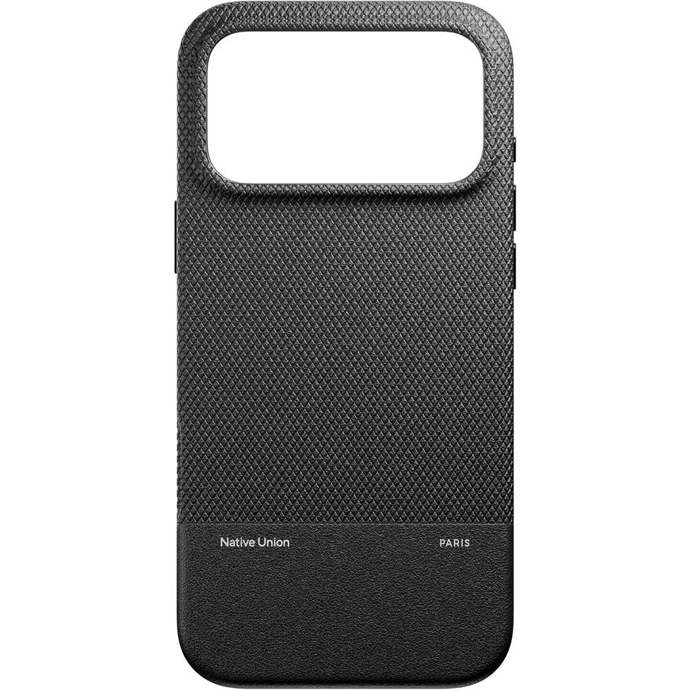 Чехол Native Union (Re)Classic Case MagSafe для iPhone 17 Pro Max чёрный (RECLA-BLK-NP25PM)